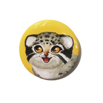 Rabbit cute cute cute cartoon tinplate badge