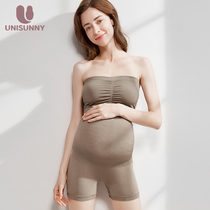 unisunny radiation-proof clothing Summer pregnancy female isolation belly pocket wear belly support large size invisible pregnant women underwear