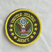 Embroidered arm badge with a magic stick to the chest.