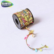 Simulation rattan hemp rope green leaves leaves occlusion beautification pipe wire air conditioning water pipe decorative artifact