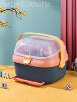 Baby Bottle Container Bottle Multifunctional asphalt frame newborn Baby Bottle Dry rack Case Case