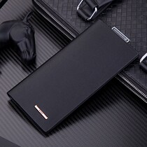 Wallet new 2021 explosion mens long young people senior card bag niche design magnetic thin minimalist clip