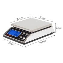 Mini jewelry small electronic scale high precision tea herbal medicine weight weight 0 01G micro balance electronic pound