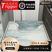 TTQQNY entrance floor mat foyer living room simple modern entrance door mat non-slip foot mat absorbent carpet customization