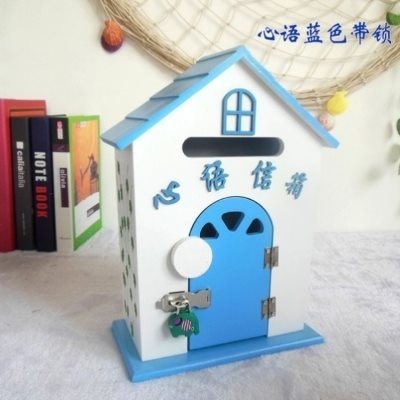 Mailbox Christmas Creative Home Heart Language Principal Consults Christmas Retro Heart Garden Director Tree Cave Message Psychology