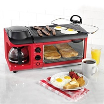 Breakfast bar multifunctional Breakfast Machine home toaster toast stove with barbecue pan coffee pot spit driver