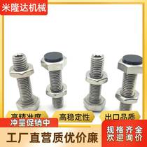 TDC01 with polyurethane stop bolt type shoulder buffer dynamic national standard outer hexagonal carbon steel USTH5