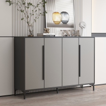  Light luxury all aluminum alloy shoe cabinet household door modern foyer cabinet balcony outdoor waterproof sunscreen formaldehyde-free customization