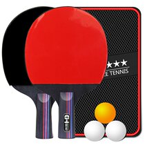 2021 Table tennis racket Samsung finished shot double beat beginner student adult competition 2 sets