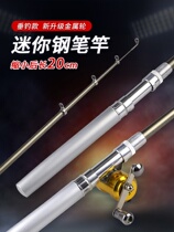 Mini fishing rod portable pen type fishing rod fishing pen pocket small ice fishing rod carbon flex