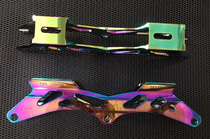 Speed pulley frame colorful bracket multicolor plating high-grade bracket wheel frame 3*100 and 3*110 are available