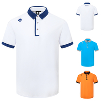21 Summer New Golf Clothing Mens Ice Short Sleeve T-shirt Quick Dry Breathable Polo Shirt Team Can Be Customized