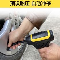 Wireless inflatable pump car car universal hand-held electric battery car pump tire filling multi-work