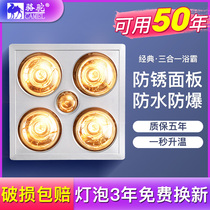 Camel Camel lamp warm bath master LED lamp exhaust fan integrated ceiling bathroom heating household heater