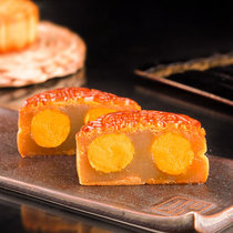 Cantonese double egg yolk Lotus Seed paste Mooncake 190g*4 large moon cakes Bulk old-fashioned traditional pastries Mid-Autumn Festival gifts specialty