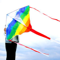 Weifang new kite rainbow good flying kite children adult beginner easy to fly adult with spool