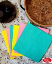 South Korea imported kitchen rag dishcloth multifunctional rag 3P non-woven cloth tablecloth oil-free scouring cloth