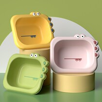 Increase newborn childrens washbasin newborn baby products wash fart p cartoon home three-piece baby Basin