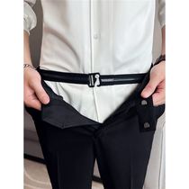 Shirt Clip Waist Fixed Artifact Business Shirt Non-slip Belt Anti-Wrinkle Bandage Waist Fixed Belt Belt Corset