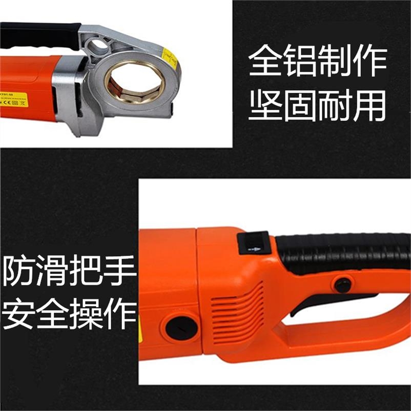 Small electric wire set Machine Multi-Function 2 4 points iron pipe tapping machine hand-held O-type manual tooth twisting machine wire cutter