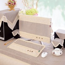 Computer cloth table dust cover cloth desktop dust cover Net red dust cover Display cover Fabric simple protective cover