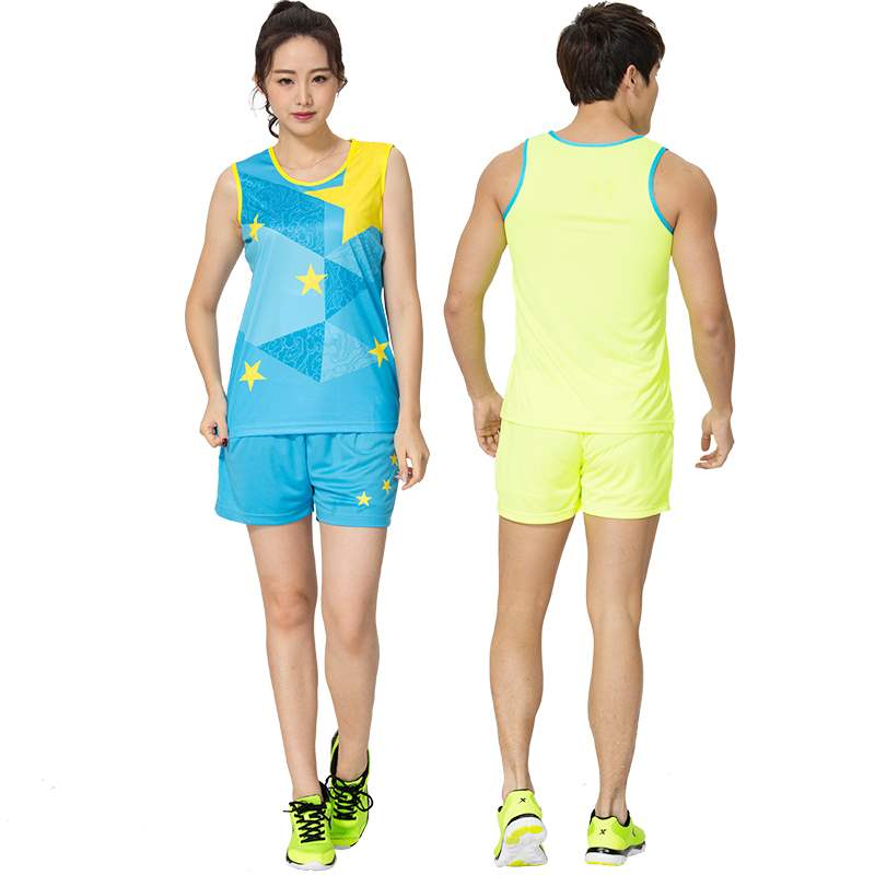 Suit Track and field training childrens track and field suit Womens sprint suit Elite male primary school students long-distance running marathon sportswear 