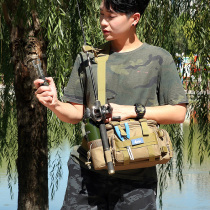 Luya Bag Diagonal Satchel multifunction Purse Hanging Rod Special Bag Waterproof High-end Backpack Professional Stream Single Shoulder Cog Fishing