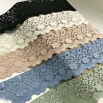 6CM wide water soluble hollow embroidery lace diy clothes skirt decoration accessories ribbon fabric accessories