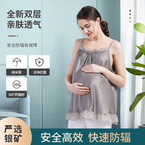 Pregnant womens radiation-proof silver fiber clothing wear office workers computer invisible bellyband sling during the four seasons during pregnancy