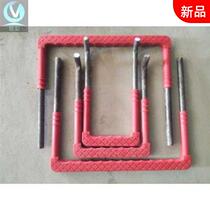 Elbow drainage well Yin shaft accessories climbing ladder well well sewage well step inspection inspection inspection well steel ladder plastic steel
