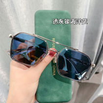 Official Web Storm Dragon Sunglasses Mens Summer Net Red Chen Wei Bolts special large face anti-UV can be used for driving with the same glasses