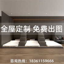 Customized bunk bed e-sports hotel multi-person bunk bed design wardrobe shoe cabinet school apartment homestay bunk bed