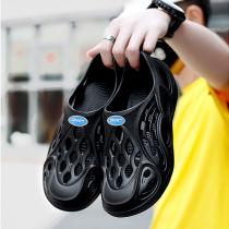 Han Summer Outdoor Cave Cave Sandals Mens Leisure 202 New Trendy Version Open 1 Car Sloth Person A Foot Pedal Beach Slippers