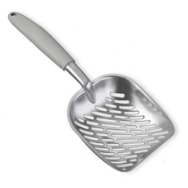 Cat litter shovel Metal large pet Cat cleaning supplies Tofu bentonite cat litter Cat urine stool shovel Cat shit shovel