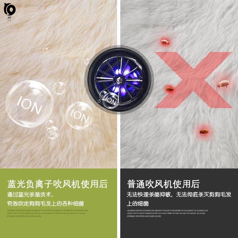 Cat dry pet quick bath dog pet pet dog shop Dee dog low special Thai small dog hair dryer noise 