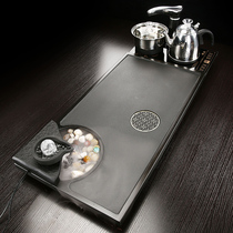 Natural Wujin Stone Tea Plate Home Living Room Kung Fu Tea Whole Foam Tea Simple Automatic Tea Break
