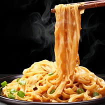 Drunk and talented six flavors mixed noodles bulk Shaxian snacks specialty noodles instant noodles dry with sauce bag