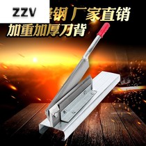  Manual shears Kitchen iron bone cutter Ribs guillotine grass cutter guillotine grass cutter vermicelli old-fashioned commercial industrial