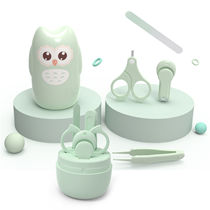 Baby nail clippers set Newborn baby nail clippers anti-pinch meat nail clippers childrens nail clippers cute household