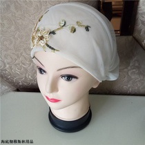 Islamic handmade cap Muslim womens embroidered hat Hui headscarf cap spring and summer thin cap