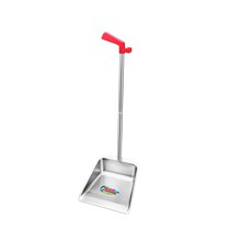 Broom wet and dry small broom thickened stainless steel dustpan combination set Household sweep water single large pinch kei garbage shovel