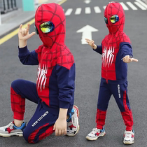 Altman clothes children's clothing boys spring and autumn baby children's coat 2021 new little boy spider-man suit