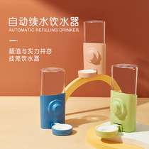 Rabbit Kettle Drinking Water Dutch Pig Dragon Cat Hedgehog Feeding Water Muted Large Capacity Supplies Automatic Renewal 600ML
