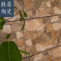 Outer Wall Brick Fields Garden Veranda Fossil Balcony Culture Brick Terrace Imitation Ancient Brick Garden Stone Veins Exterior Wall Tiles 300600