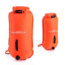 Safety Swimming Buoy Safety Float Air Dry Bag For Swimmers W