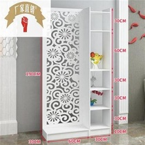 Carved flower board aisle flower through flower wood strand l empty ceiling TV wall hollow flower porch partition screen factory