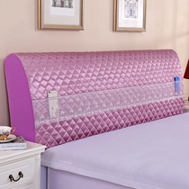 Bedside Table bedspread set simple single bed fabric Purple Dust cover Princess summer princess style