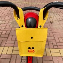 Electric vehicle mobile phone storage bag handlebar bag cute front bag pocket scooter bag for mobile phone waterproof