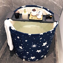 Thickened Folding Bath Bucket Home Adult Large Bath Bucket for Children Bath Bath Baby Bath Baby Bath