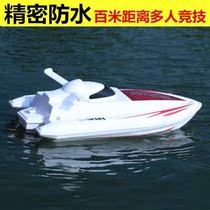 Ten-year-old boy toy high-speed speedboat super water yacht electric wheel boat model waterproof wireless children